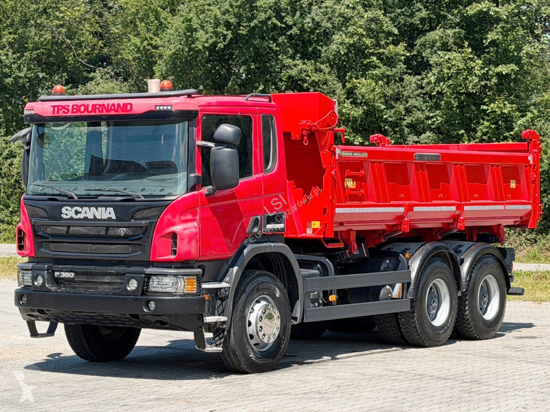 شاحنة Scania 360 Kipper 5,20m + BORDMATIC * 6x4...