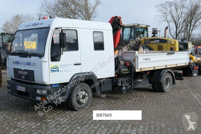 شاحنة MAN 12.180 LE BB 4x2, DOKA, Palfinger PKG...