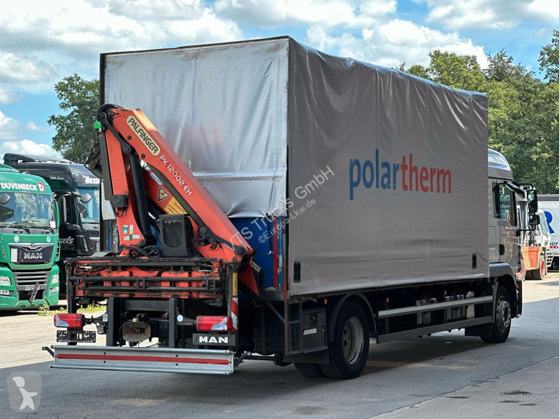 شاحنة MAN 18.340 4x2 BL Curtainsider/PALFINGER...