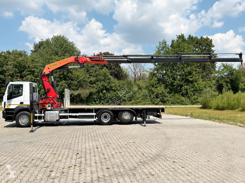 شاحنة Iveco 460 PRITSCHE 6,65m +KRAN +FUNK