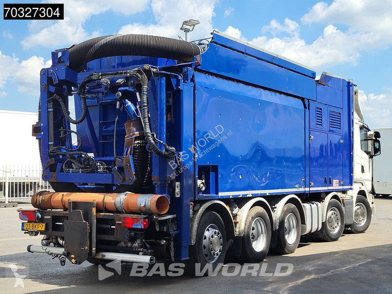 شاحنة Scania G490 G 10X4 N-truck ONGO Suction...