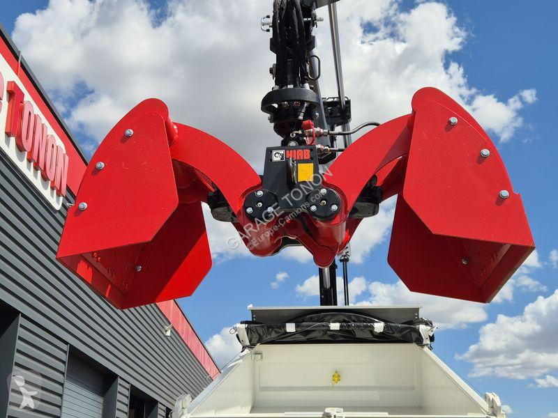 شاحنة Renault 520 BI-BENNE + GRUE / VOITH KSeries