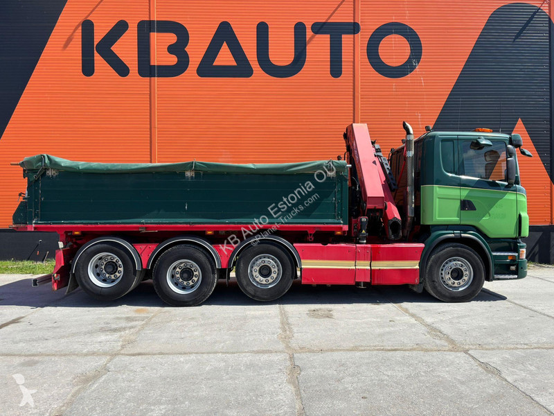 شاحنة Scania G 480 8x2/4 HMF 2620K YEAR 2018 /...