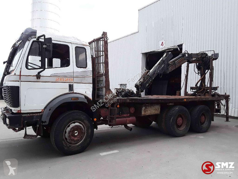 Lastbil Mercedes SK 6x4 manual