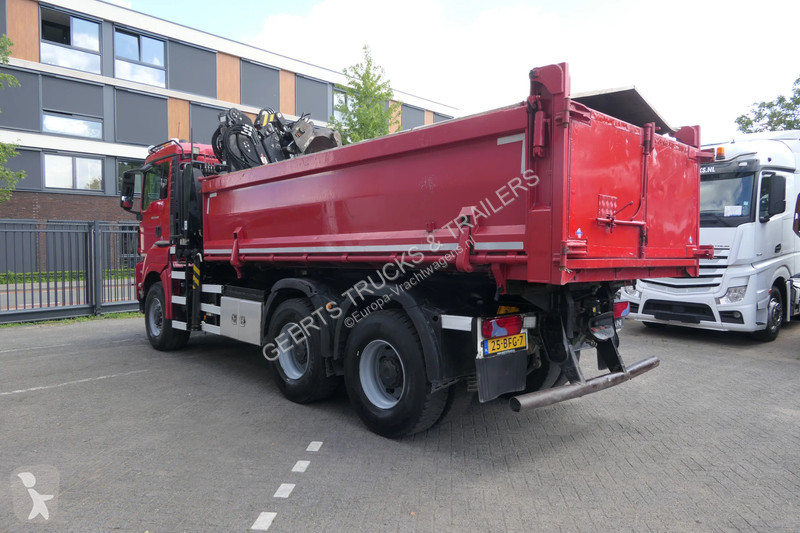 شاحنة MAN TGS | 6X6 | 2 Side Tipper + Hydraulic...