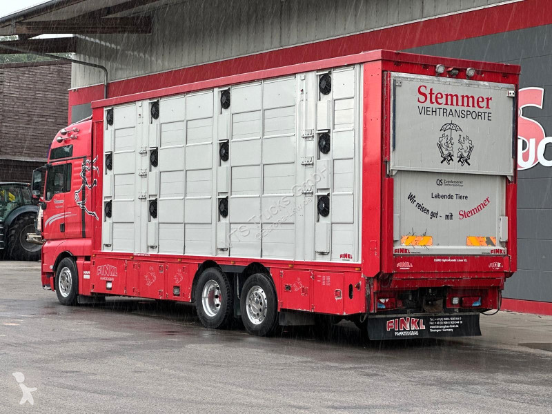 شاحنة MAN TGX 3.Stock FINKL /Hubdach/Tränke/Waage