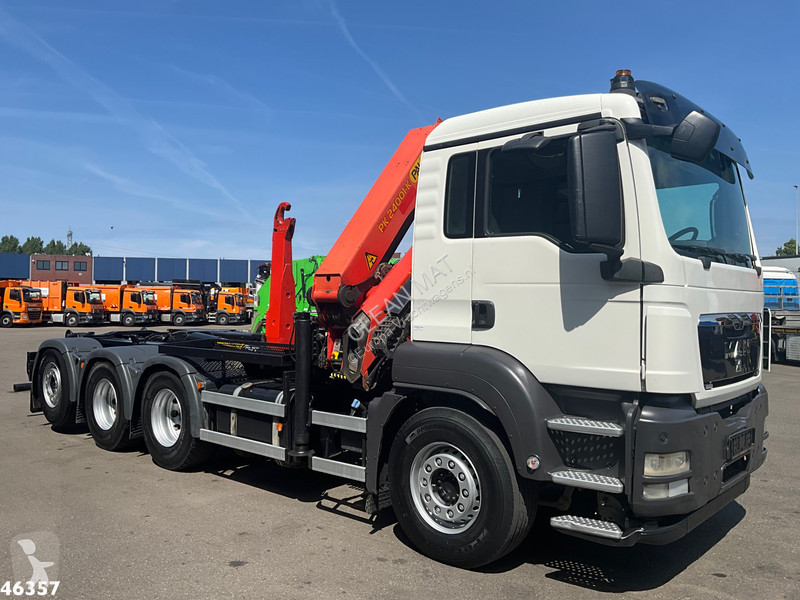 شاحنة MAN TGS 8x4 Palfinger 24 Tonmeter laadkraan
