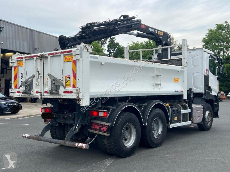 شاحنة Renault 460 BIBENNE GRUE 6X4