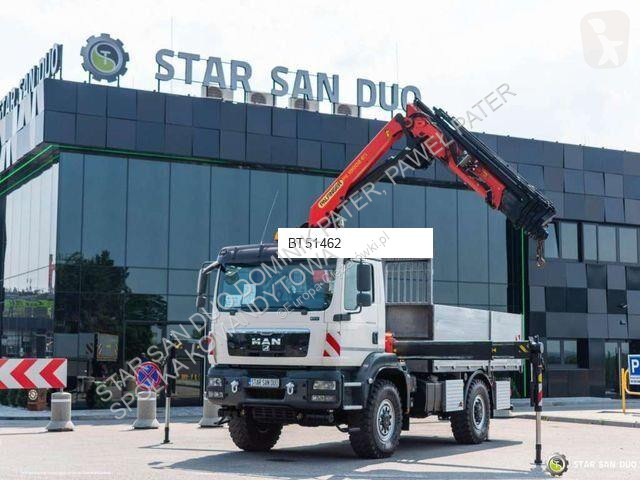 شاحنة MAN TGM 18.340 4x4 PALFINGER PK 18002...