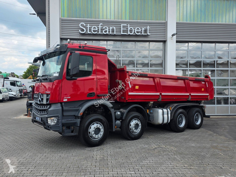 Camion Mercedes 4145 K 8x4 Meiller Bordmatik PPC