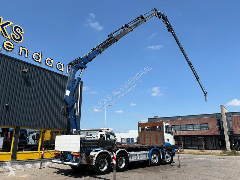 شاحنة MAN 41.430 + HMF 4220 K4   4X EXT + JIB...