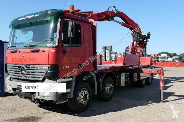 Camion Mercedes 4140 8x4, Fassi F600AXP, Funk,...