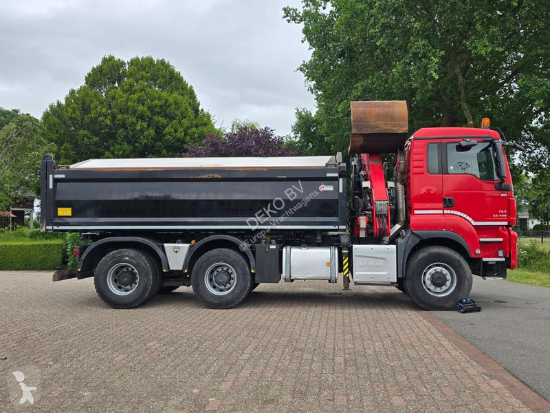 شاحنة MAN 33.400 6X6 BH WVT WS Z-crane/TIPPER!!...