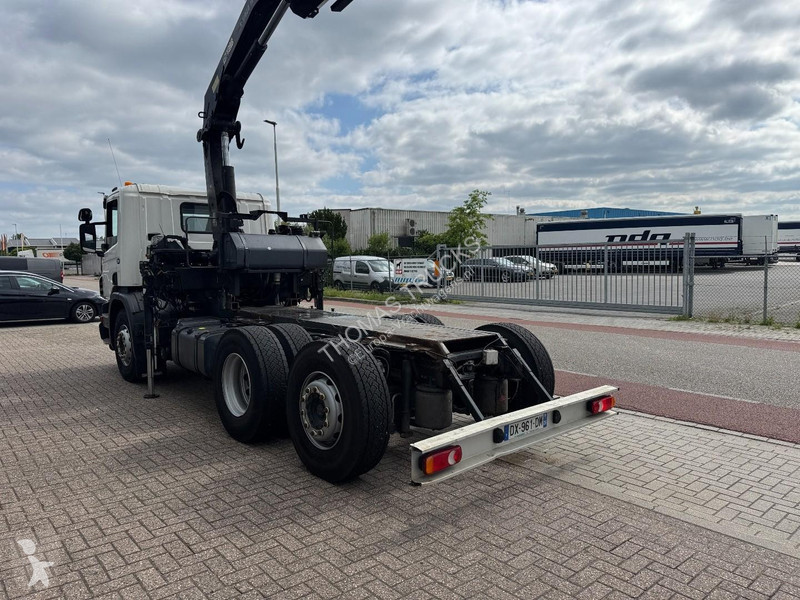 شاحنة Scania 360 6x2, HIAB 188 E-3, Chassis /...