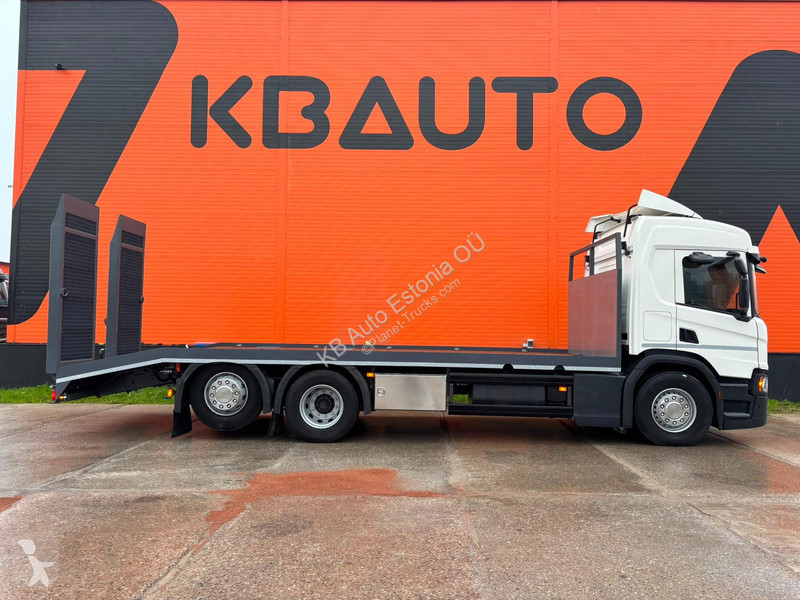 شاحنة Scania P 500 6x2*4 PATFORM =7562 mm /...