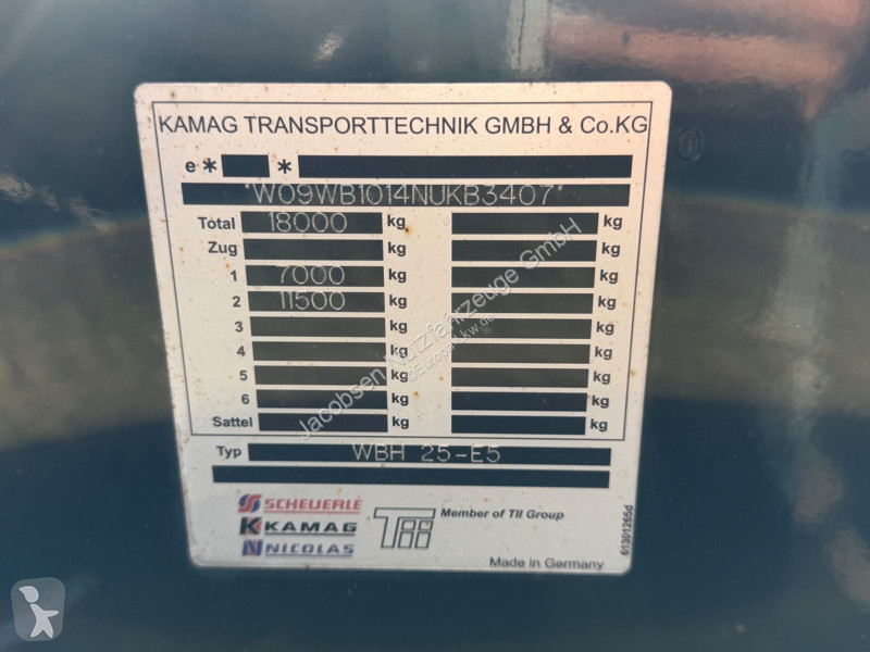 شاحنة  KAMAG Wiesel WBH 25 - E5 4x2 BDF+...