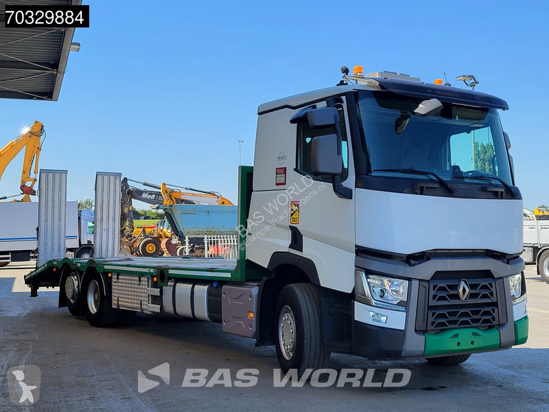 شاحنة Renault T 380 6X2 Machine Transporter...