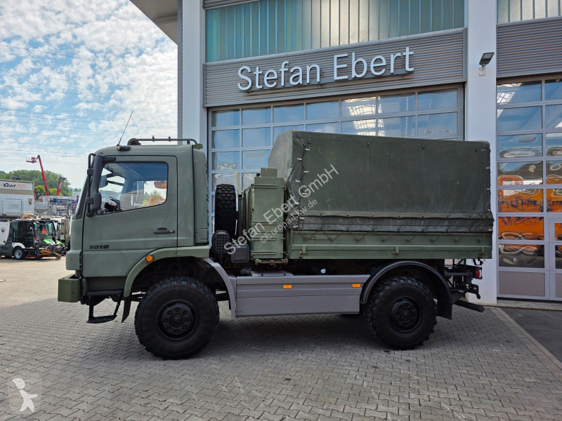 شاحنة Mercedes 1018 A 4x4 Pritsche Plane...