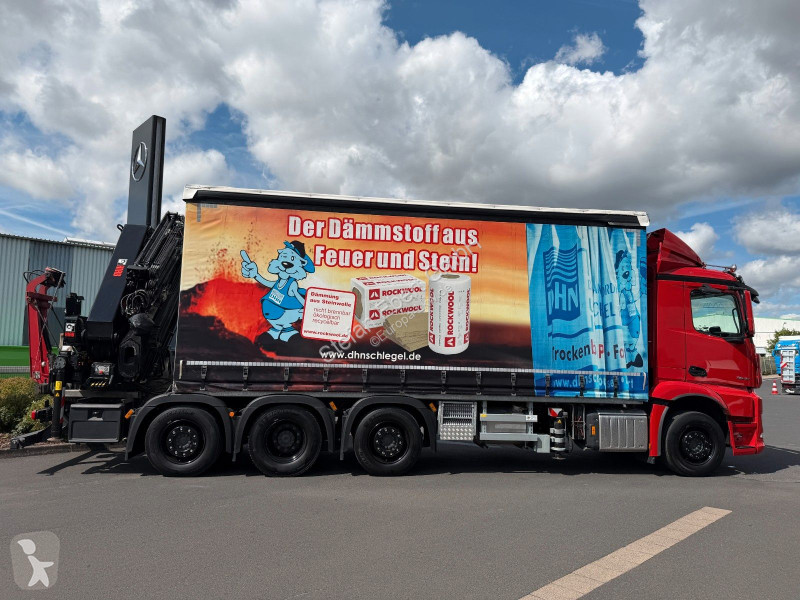 شاحنة Mercedes 3645 8x2/6 Hiab 358 E5 Jib 70X-3...