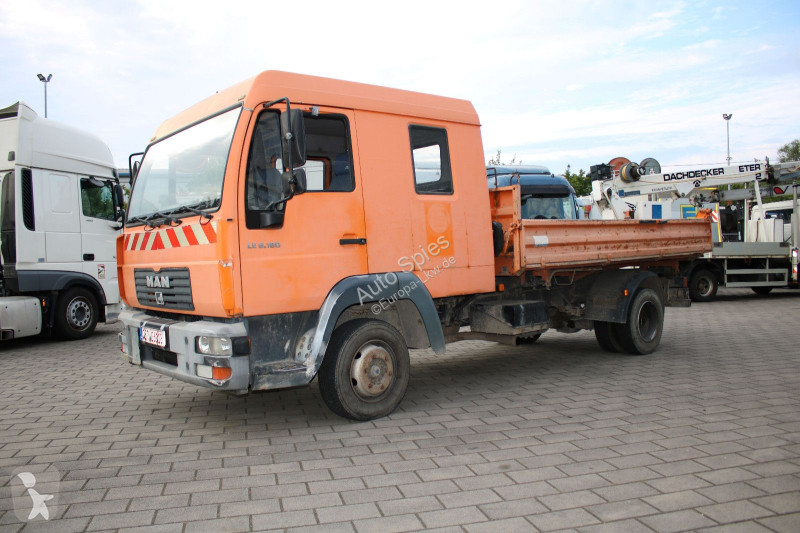 Lastbil MAN 8.180 *Doppelkabine*Dreiseiter...