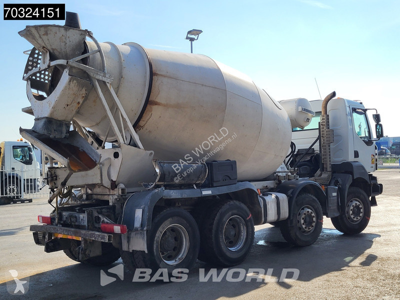 شاحنة Renault 410 8X4 Liebherr Mixer Manual...