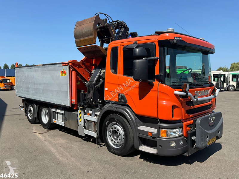 Kamion Scania 320 HMF 14 Tonmeter Z-kraan Just...