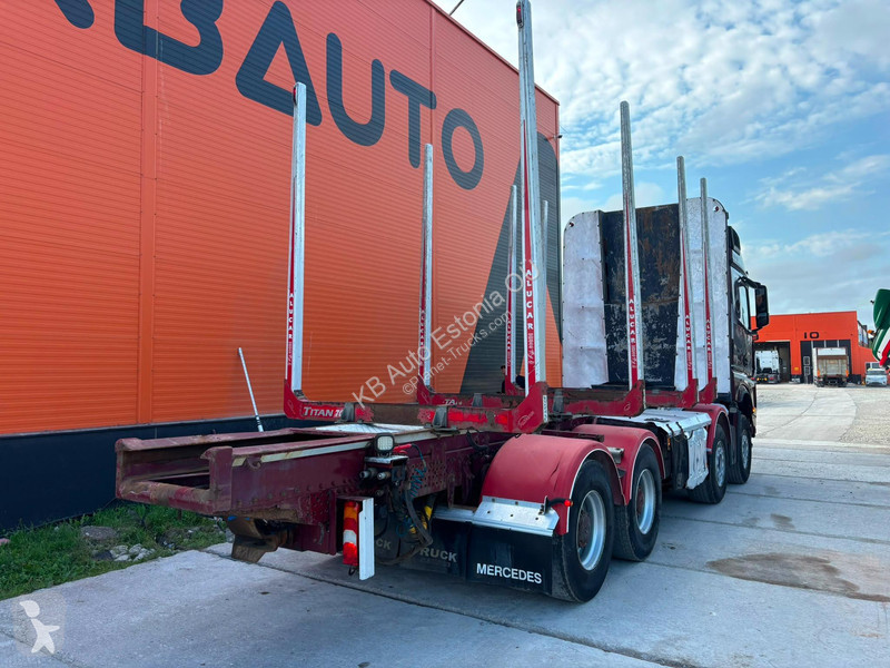شاحنة Mercedes 3263 8x4 FULL STEEL
