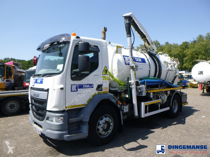 شاحنة DAF 250 4x2 Whale vacuum tank 8 m3