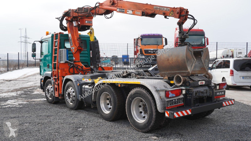 Camion MAN TGS   32.340 8x4  marchesi Kran...