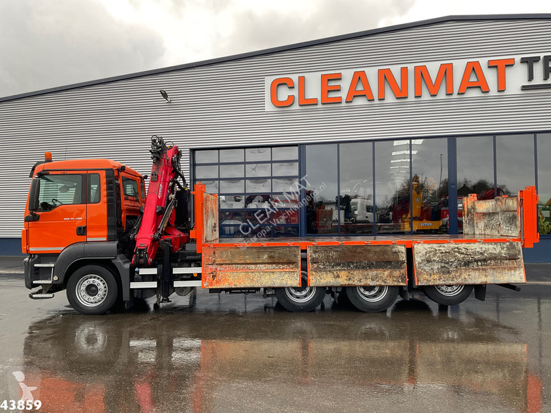 شاحنة MAN 35.400 8x4 Euro 6 Palfinger 17...