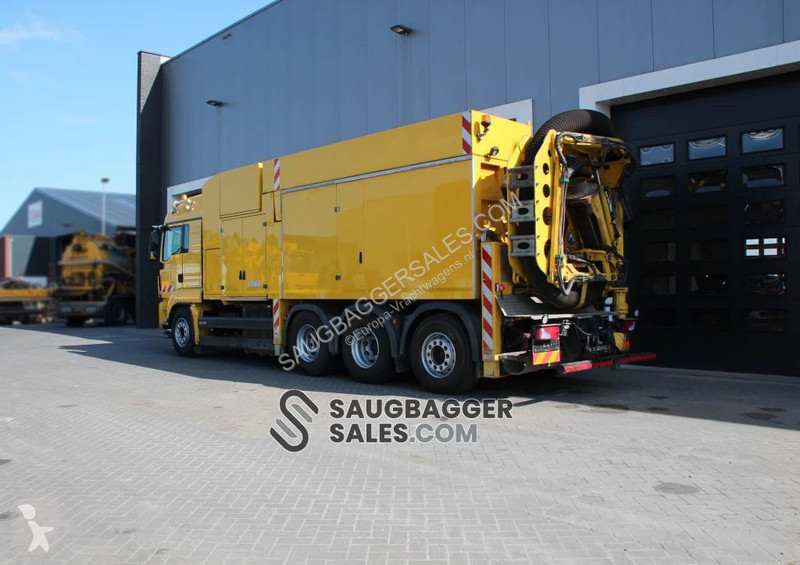 شاحنة MAN MTS 2012 Saugbagger