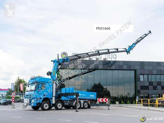 شاحنة Mercedes ACTROS 4155 8x4 Palfinger PK...