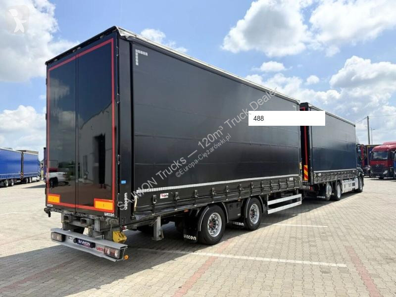 شاحنة Volvo FH 460 / ZESTAW TANDEM 120M3 /...