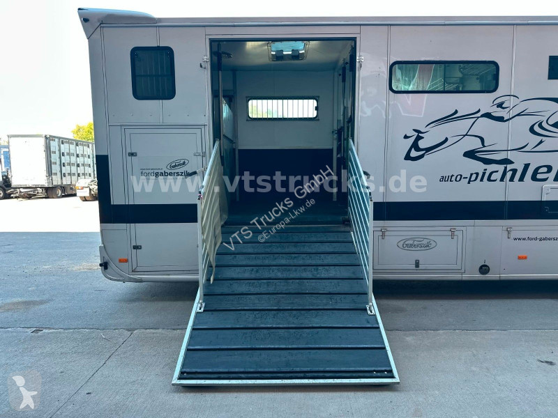 شاحنة Mercedes 1218L Pferdetransporter + Gimmel...