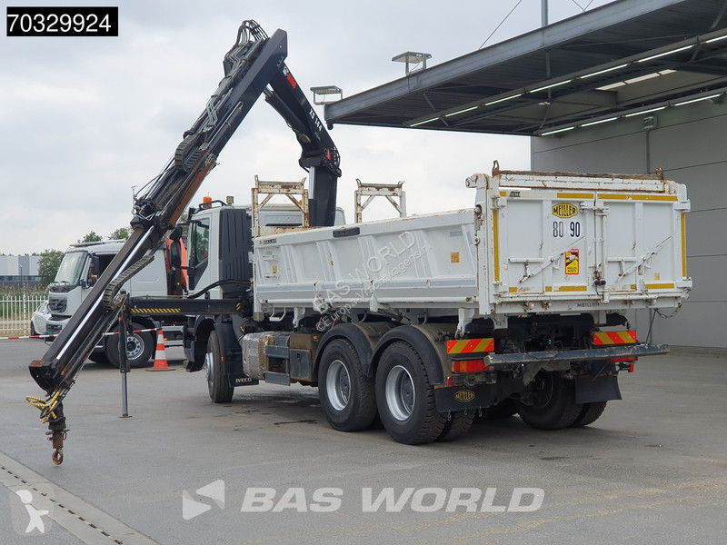 Camion Iveco 450 6X4 HIAB 144 E-3 Hiduo Kran...