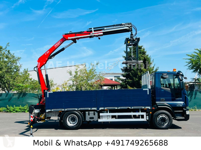 شاحنة Iveco 160-320 BL Fassi F125A *Funk/ACC/Klima