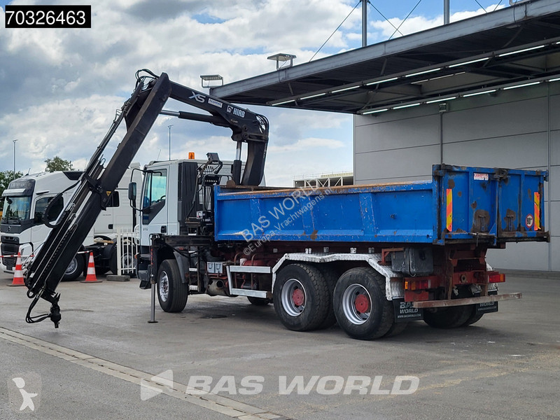 شاحنة Iveco 310 6X4 HIAB 122 Duo Kran Crane 8m3...