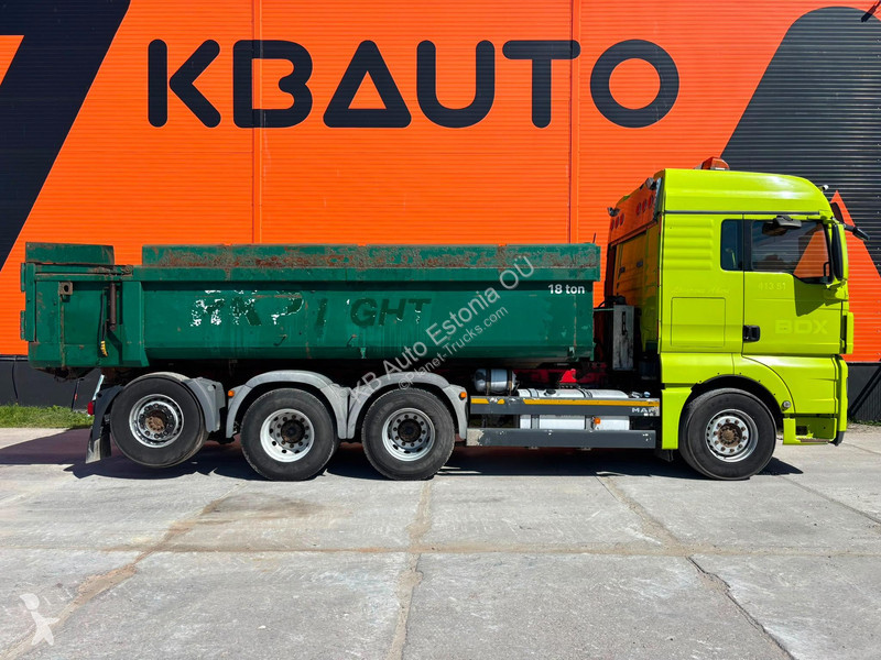 شاحنة MAN 35.540 8x4*4 BOX L=6146 mm