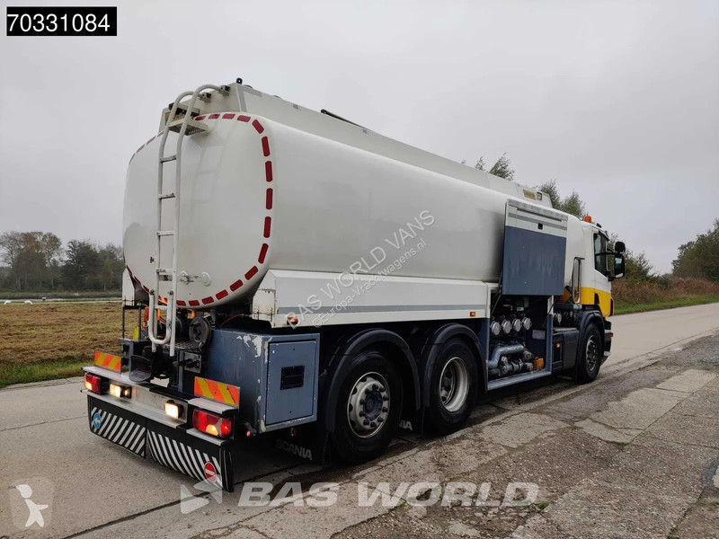 شاحنة Scania P400 6X2 STOKOTA Fuel tanker 4...