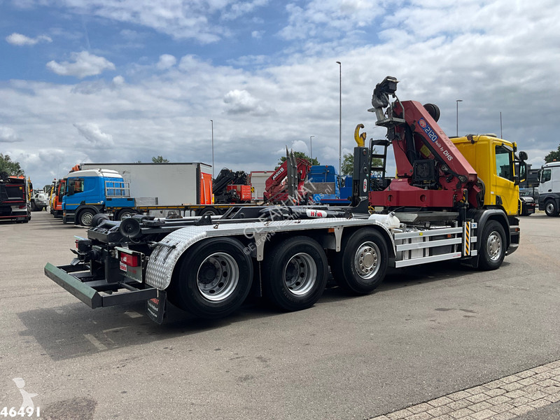 شاحنة Scania 450 Euro 6 HMF 21 Tonmeter laadkraan
