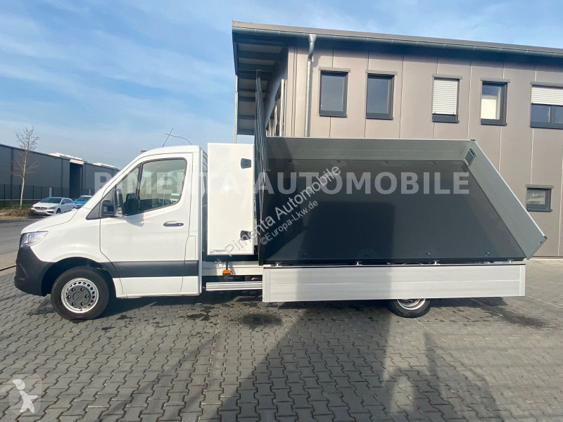 Camion Mercedes 517 43 5t 3-S-KIPPER KISTE AHK...