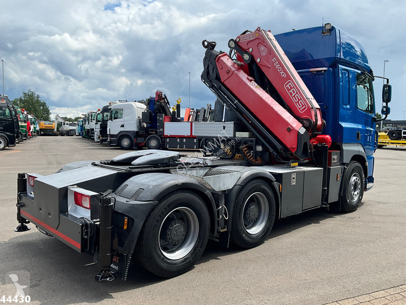 شاحنة DAF 85.510 6x4 Euro 6 Retarder Fassi 36...