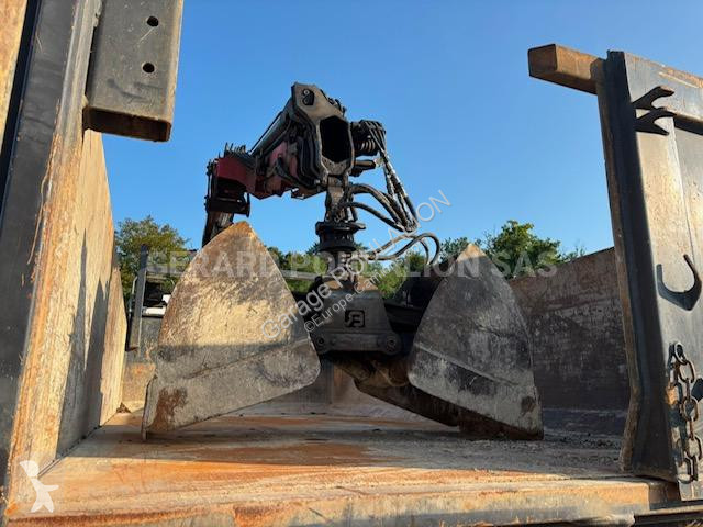 شاحنة MAN BI-BENNE MARREL + grue HMF 1310K3...