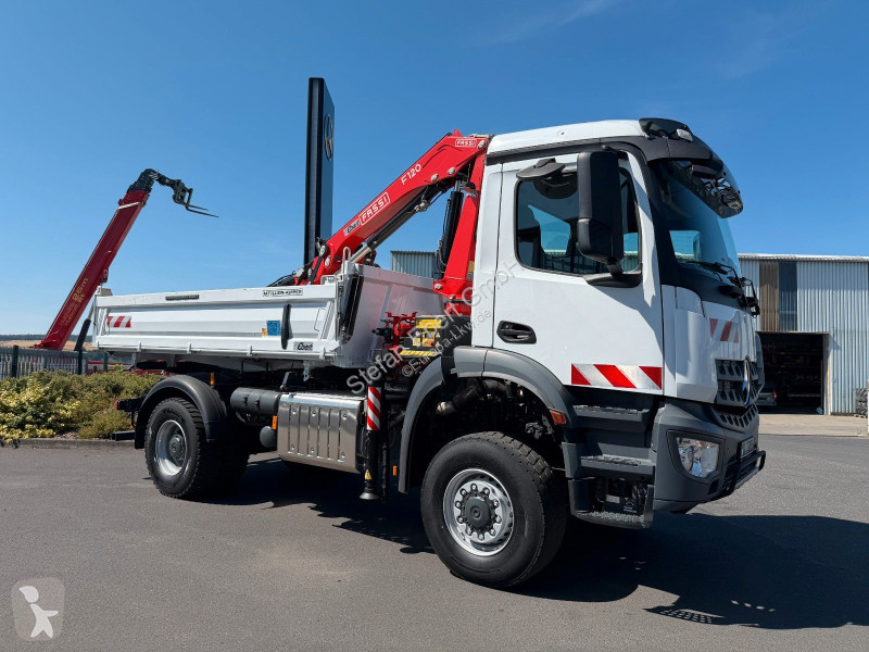 Camião Mercedes 1832 AK 4x4 Fassi F120B.1.23 E...