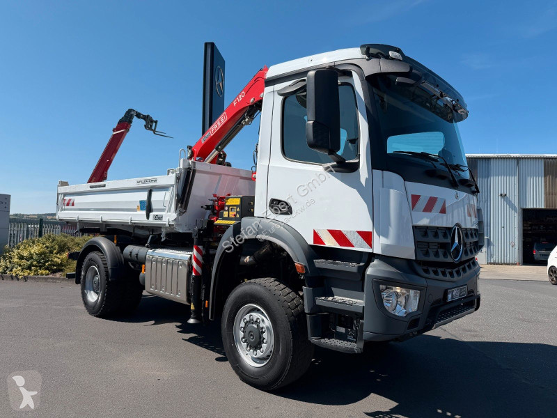 Camion Mercedes 1832 AK 4x4 Fassi F120B.1.23 E...