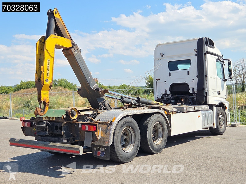 Camion Mercedes 2545 6X2 Palfinger 22t Hooklift...