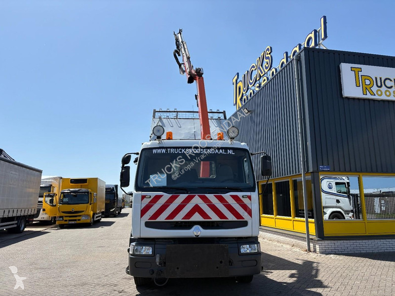 شاحنة Renault + PALFINGER PK 10000. 2 X EXT. +...
