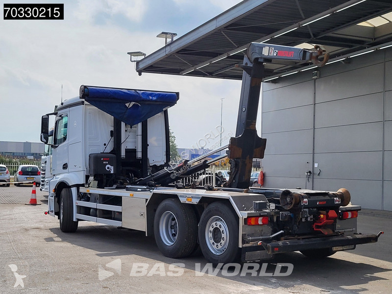 شاحنة Mercedes 2751 6X2 Retarder Hiab Multilift...