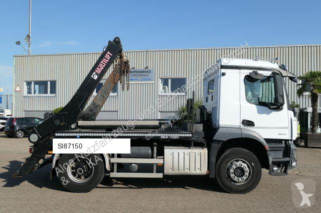 شاحنة Mercedes 1840 L Hiab FTR12, Funk, AHK,...