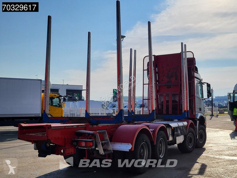 شاحنة Mercedes 3658 8X4 ALUCAR Holztransporter...